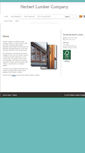 Mobile Screenshot of herbertlumber.com